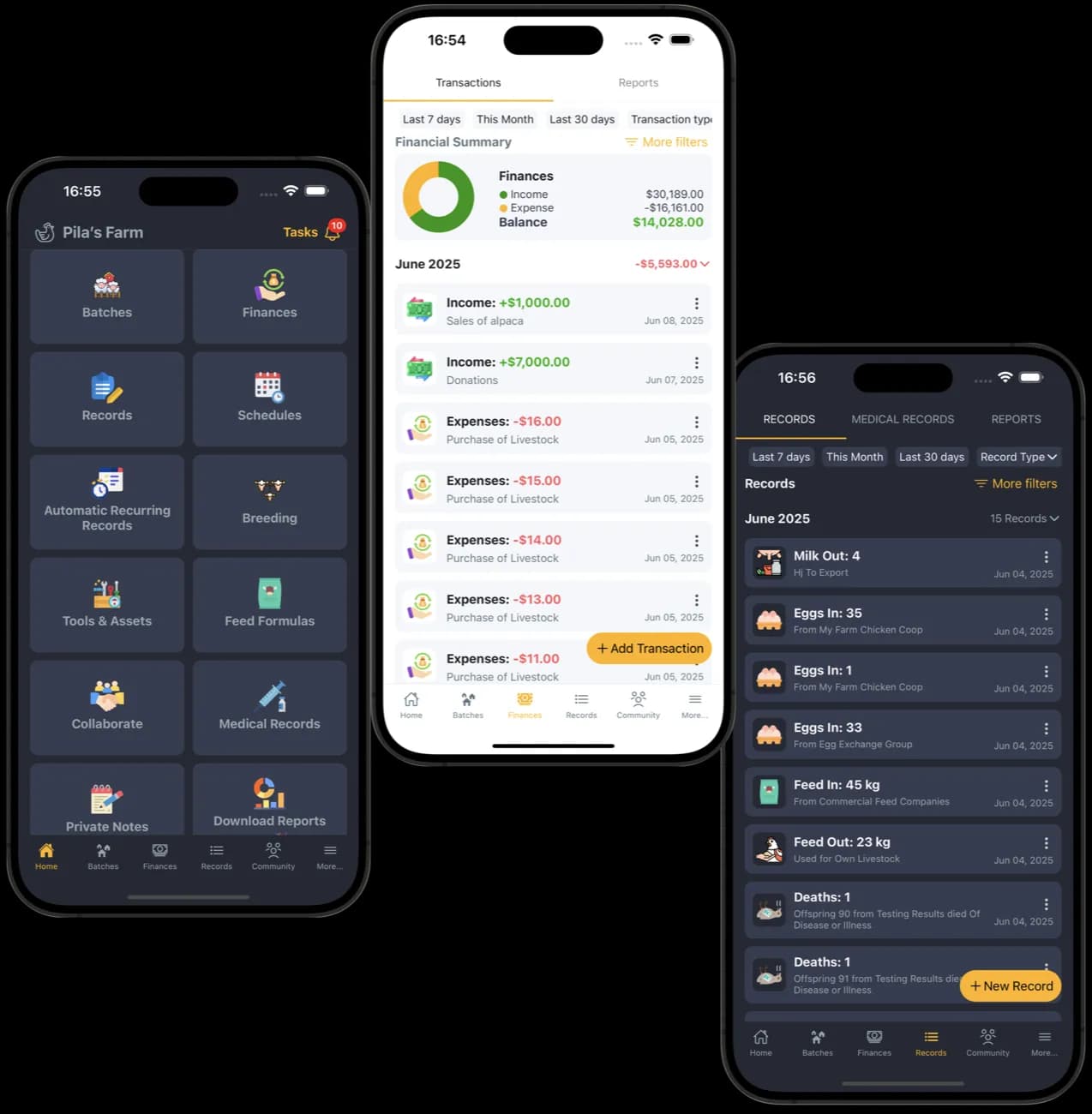Livestock Manager Screenshots