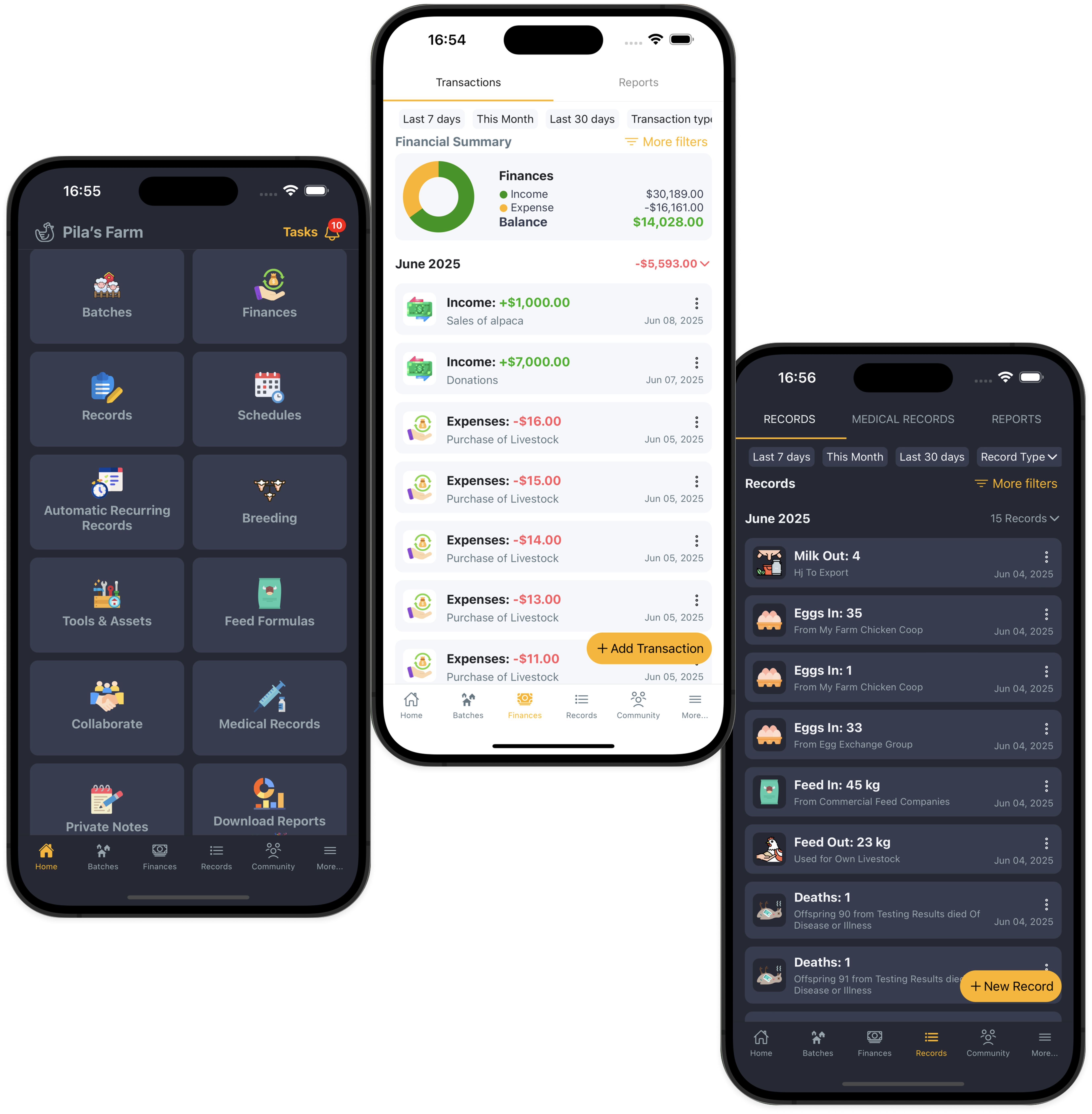 Livestock Manager Screenshots